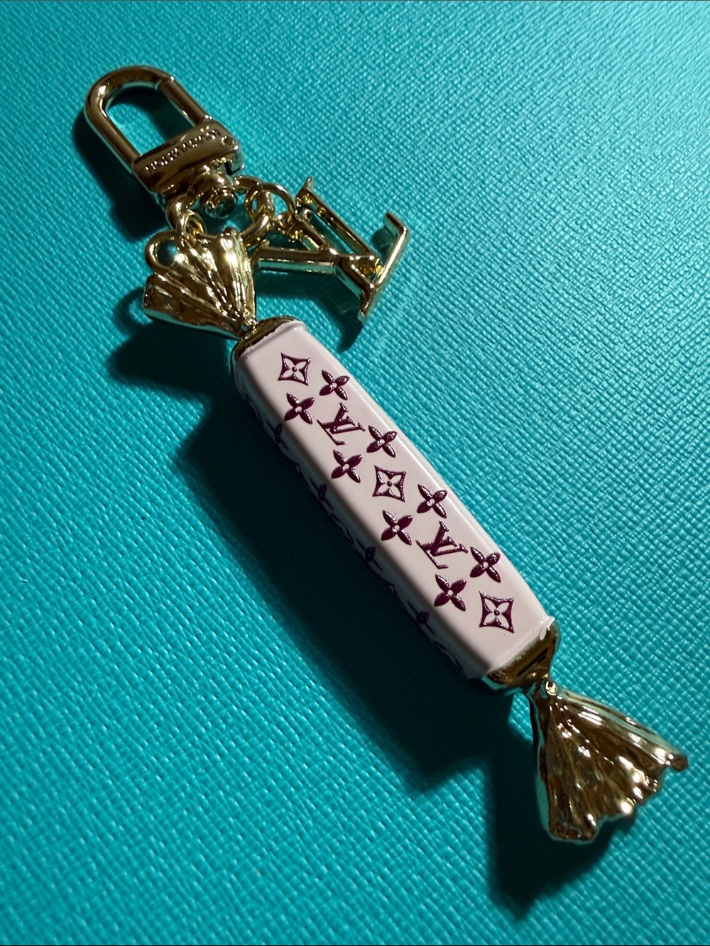 Monogram Candy Bag Charm